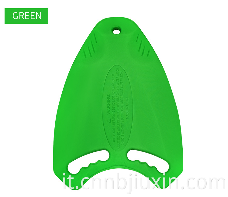 Scheda Shark Board a quattro color galleggianti mobili che nuoto kickboard blu apprendimento nuoto float 44*32*4cm